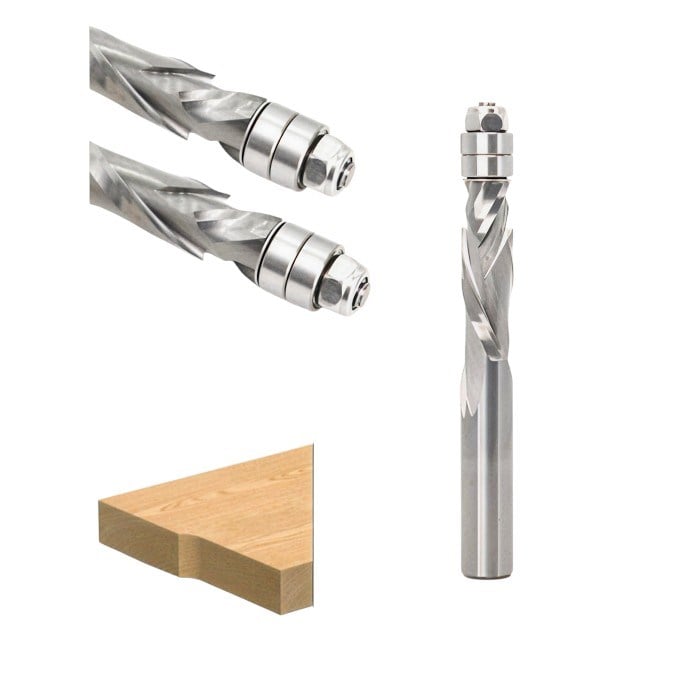 12X31X12 RULMANLI KOMPLE KARBÜR HELİS FREZE BIÇAĞIMarkasız