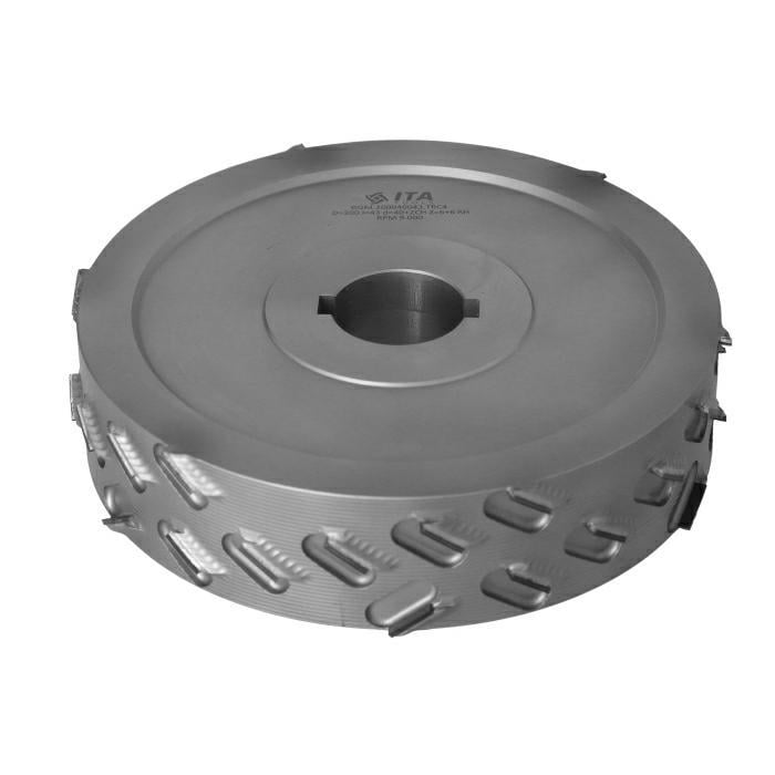 200x43x40 Z=6+6  DİA ÖN FREZE TOPU RH A=54°