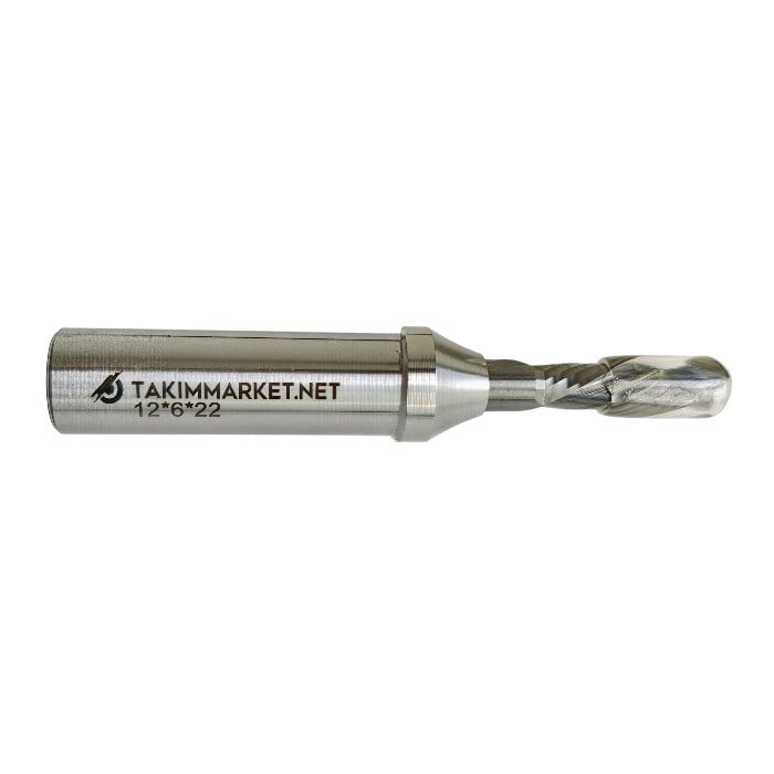 6X22X12 Z:2 HELİS KOMPLE KARBÜR FREZE BIÇAĞIMarkasız