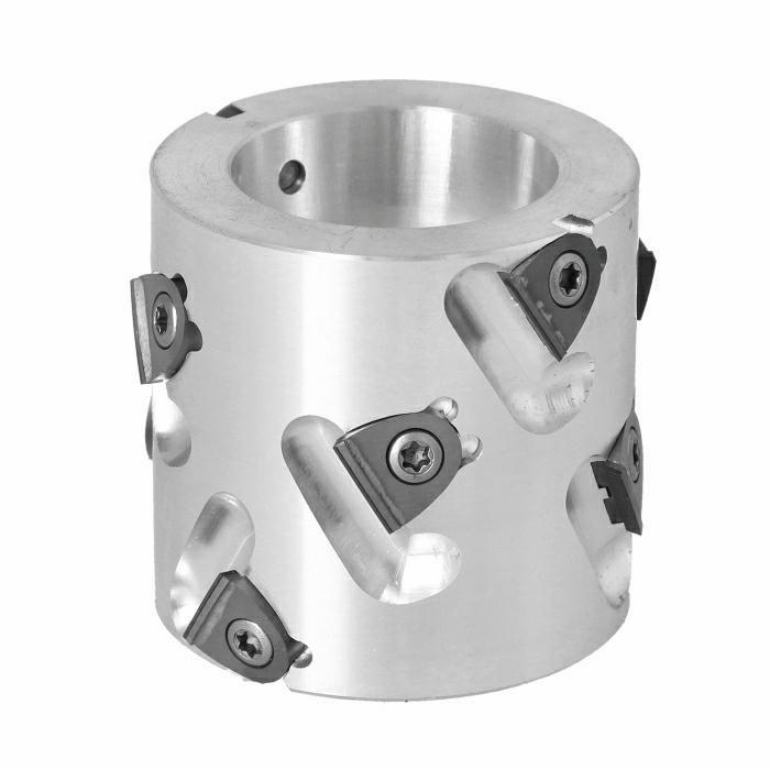 70X50X20 Z=2+2 RH DEĞİŞEBİLİR JİLETLİ DİA ÖN FREZE ALÜMİNYUM