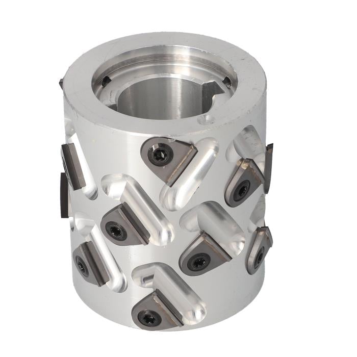 70X65X30 Z=3+3 RH DEĞİŞEBİLİR JİLETLİ DİA ÖN FREZE ALÜMİNYUM