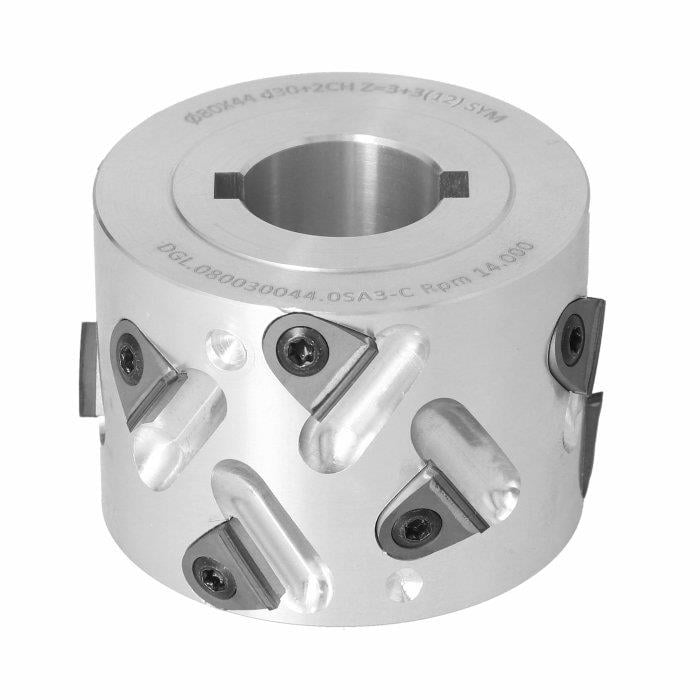 80X45X30 Z=3+3 SİMETRİK ( R-L ) DEĞİŞEBİLİR JİLETLİ DİA ÖN FREZE