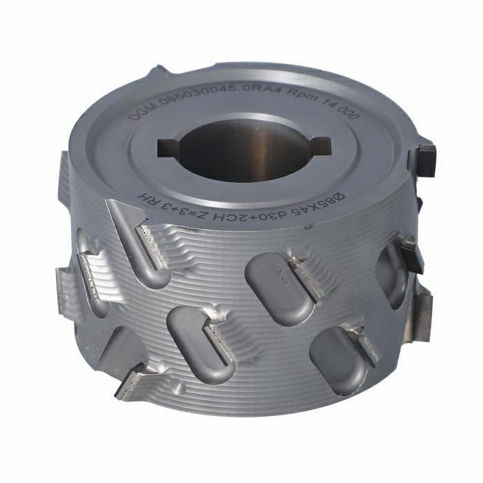 85X45X30 Z=3+3 RH DİA ÖN FREZE TOPU