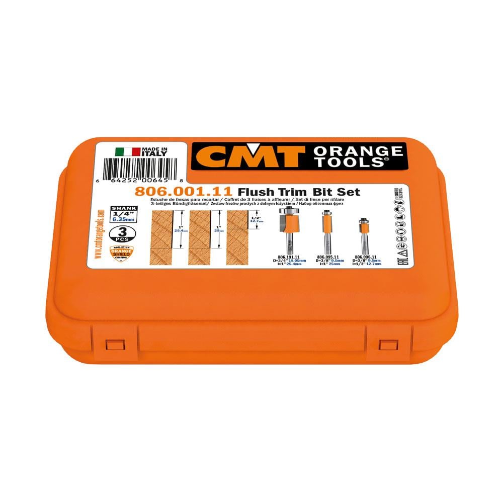 CMT 3 PARÇA RULMANLI  FREZE BIÇAĞI SETİ S=6,35 MMCMT3 PARÇA RULMANLI  FREZE BIÇAĞI SETİ S=6,35 MM Markasız Felder, Hammer, Mayer, xTool, Jet, Ake, Zünd, Ita Tools, Ceratizit, Laguna Tools, Rapha | Takimmarket.net