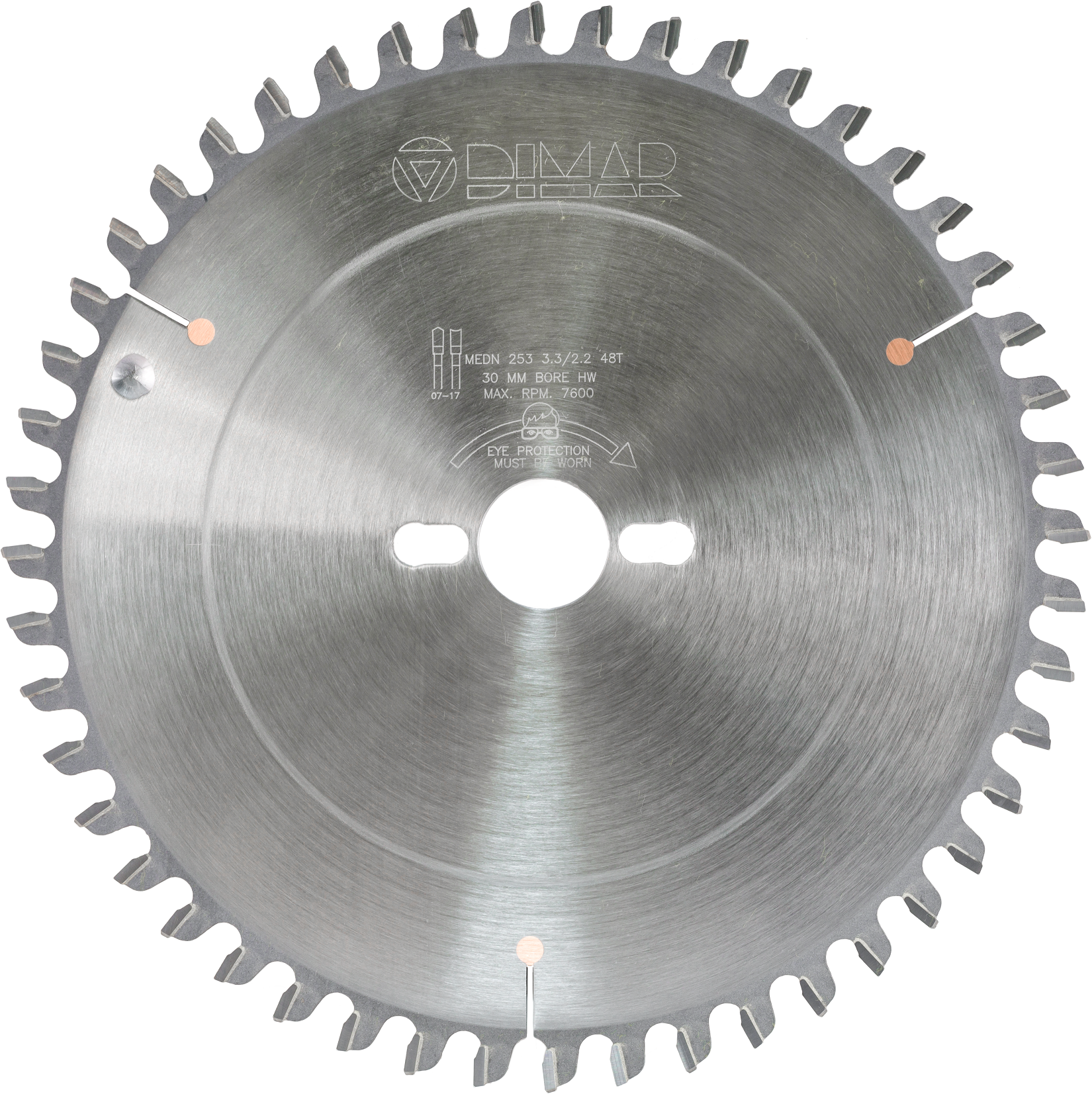 DİMAR 303X3.3/2.4/30 Z:60 OLUKLU TESTEREDİMAR