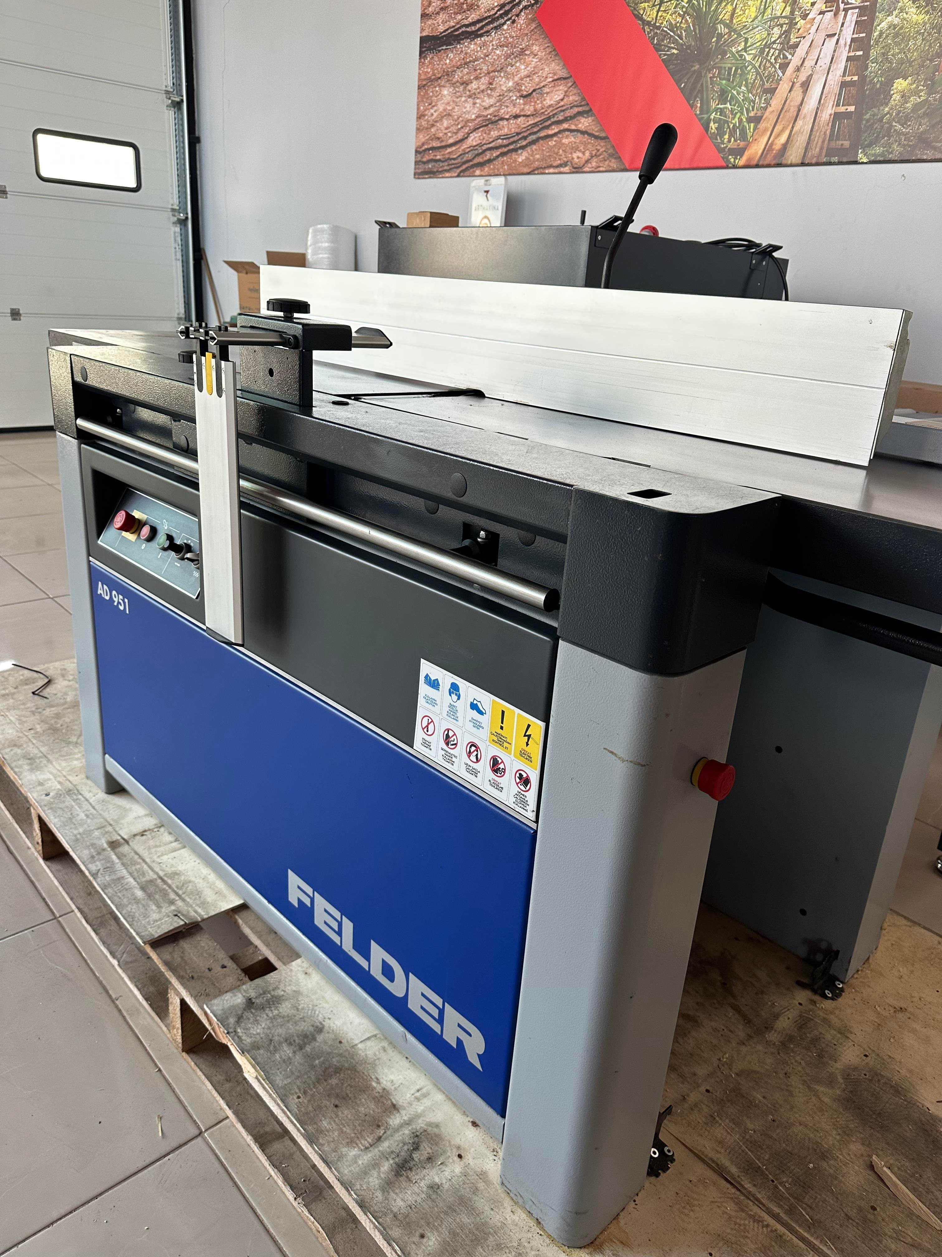 FELDER AD951 KALINLIK PLANYA MAKİNASI 380V  (2.EL)FELDERFELDER AD951 KALINLIK PLANYA MAKİNASI 380V  (2.EL) FELDER Felder, Hammer, Mayer, xTool, Jet, Ake, Zünd, Ita Tools, Ceratizit, Laguna Tools, Rapha | Takimmarket.net