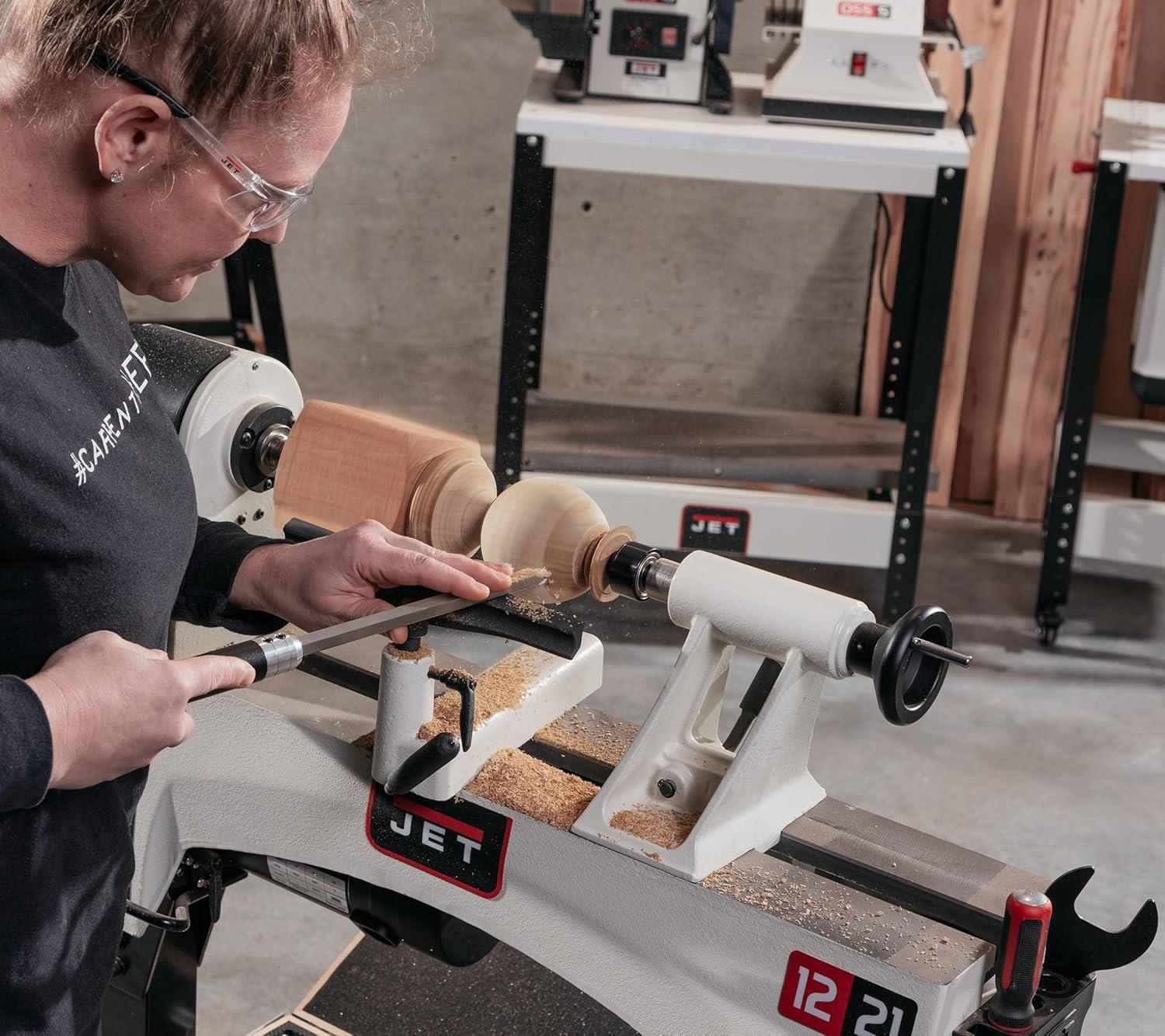 JET JWL-1221VS-M AHŞAP TORNA MAKİNASI