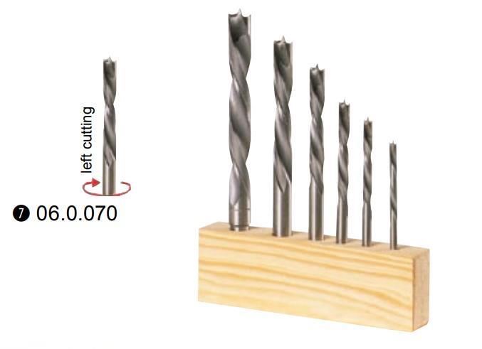 MATKAP SETİ SOLA DÖNÜŞLÜ  LH D:4,5,6,8,10,12mm