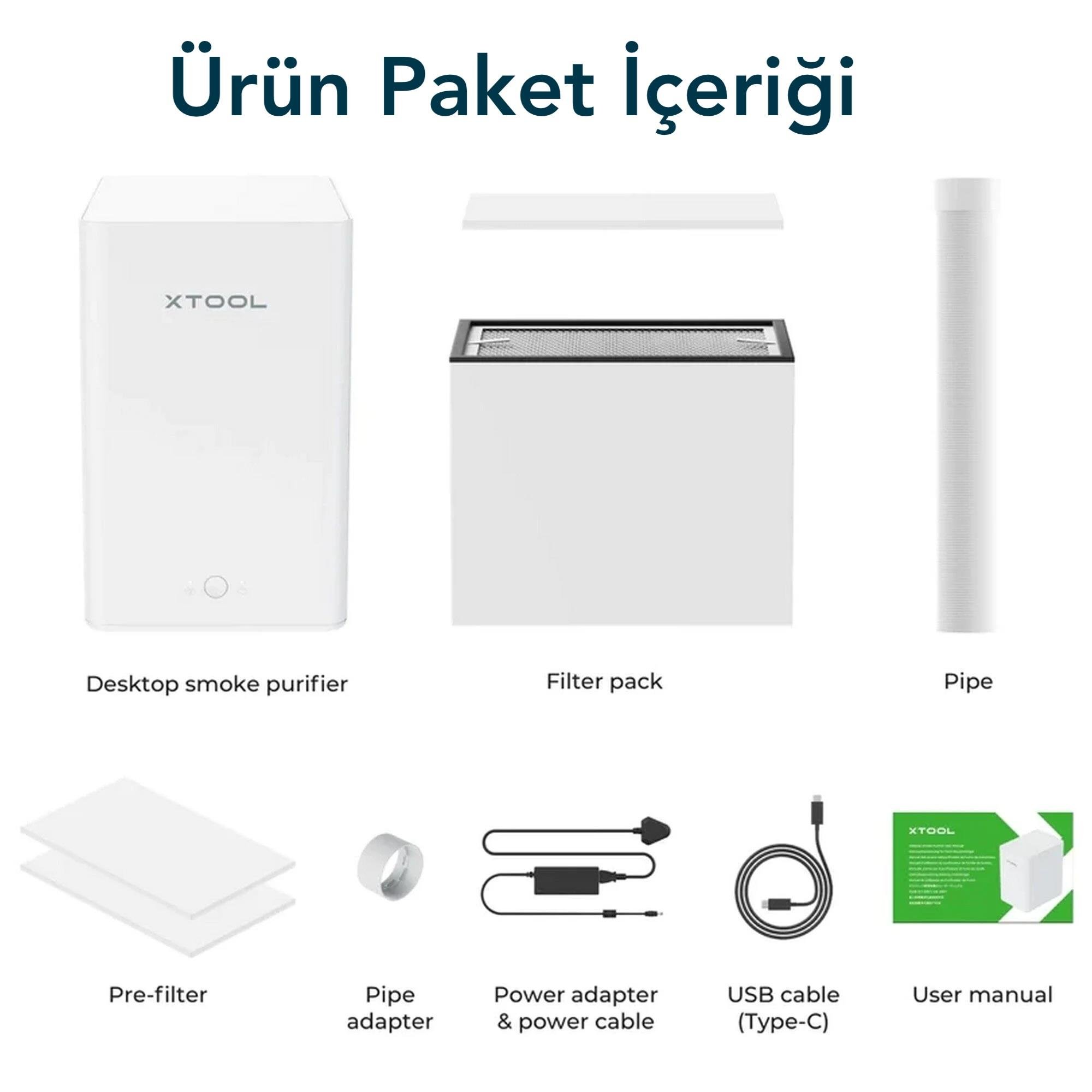 xTool DUMAN TEMİZLEYİCİ(F1/M1ULTRA)