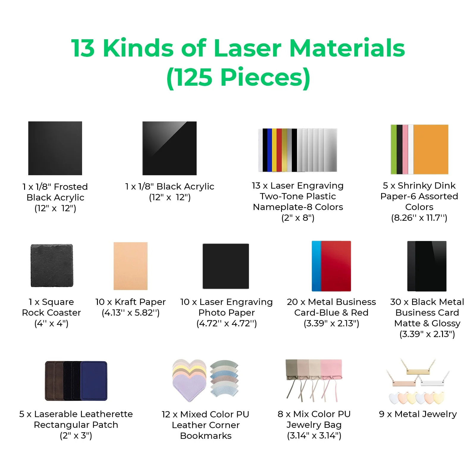 xTool F1 LAZER MAKİNASI METERYEL KİTİMarkasız