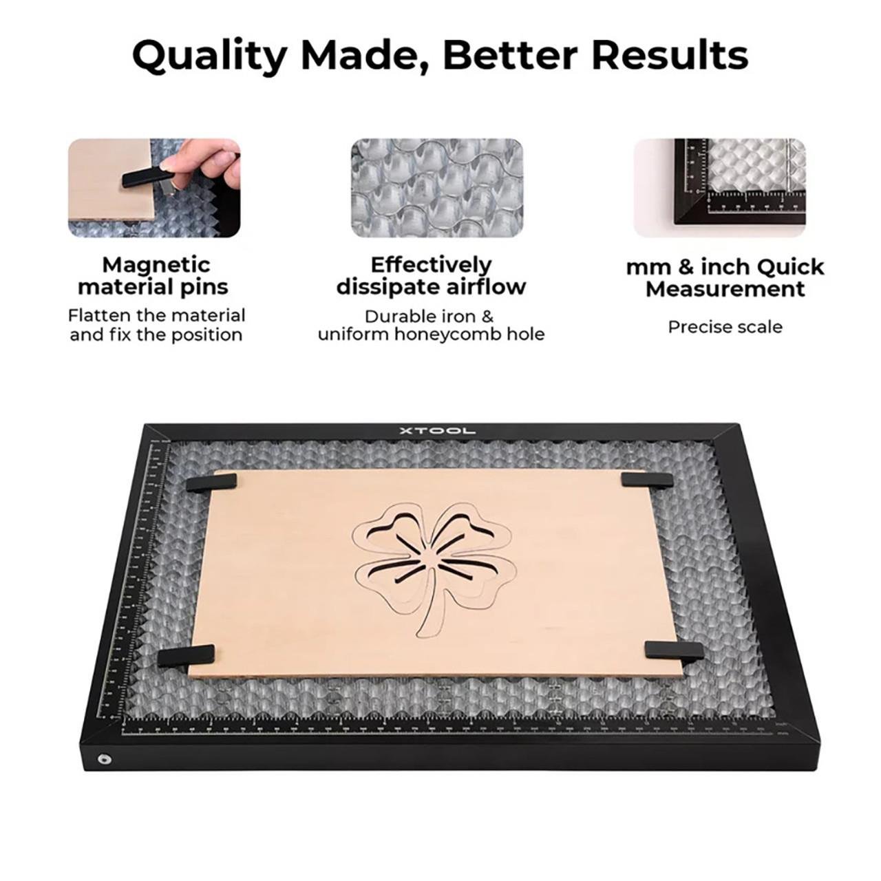 xTool LAZER MAKİNASI İÇİN PETEK DOLGULU YÜKSELTME APARATI (M1)xToolxTool M1 PETEK DOLGULU YÜKSELTME APARATI xTool, Felder, Hammer, Mayer, xTool, Jet, Ake, Zünd, Ita Tools, Ceratizit, Laguna Tools, Rapha | Takimmarket.net