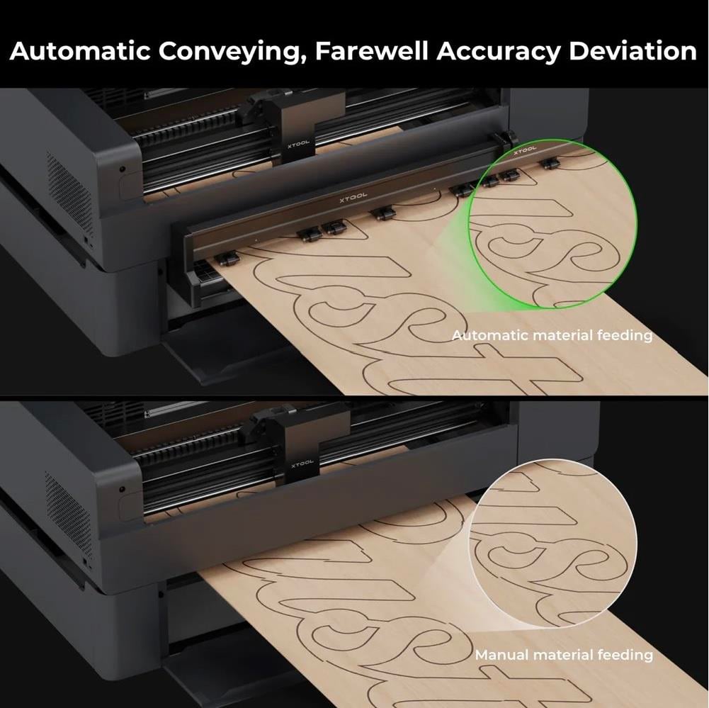 XTOOL P2  OTOMATİK KONVEYÖR TABLA