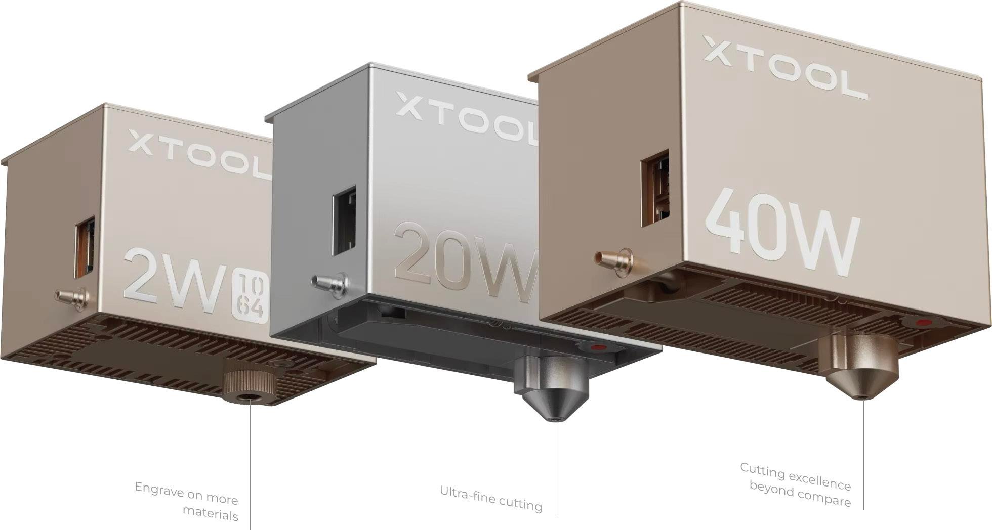 xTool S1 20W DELUXE PAKET LAZER  MAKİNASI (BEYAZ)