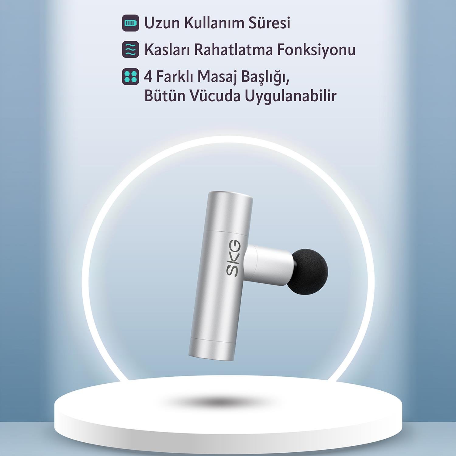 SKG F3 LITE TAŞINABİLİR AKILLI MASAJ ROBOTU