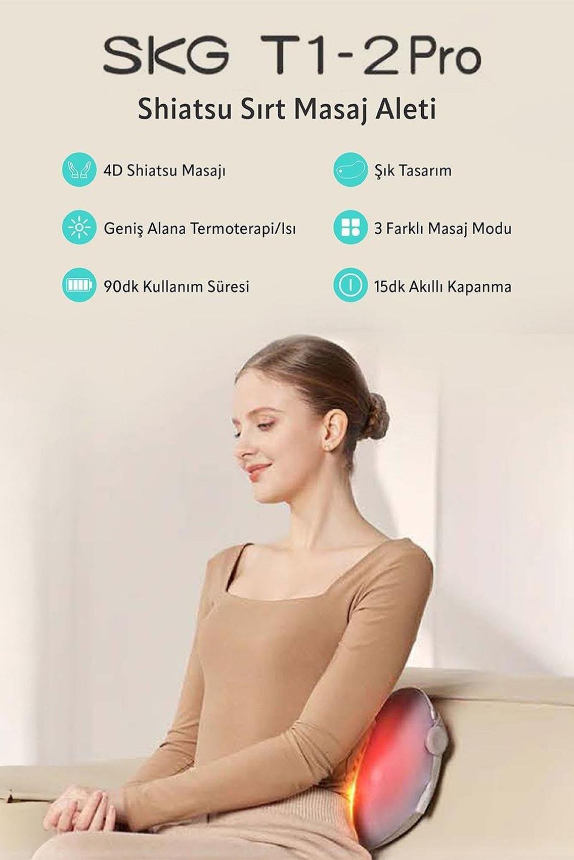 SKG T1-2 PRO TAŞINABİLİR BEL MASAJ ROBOTU