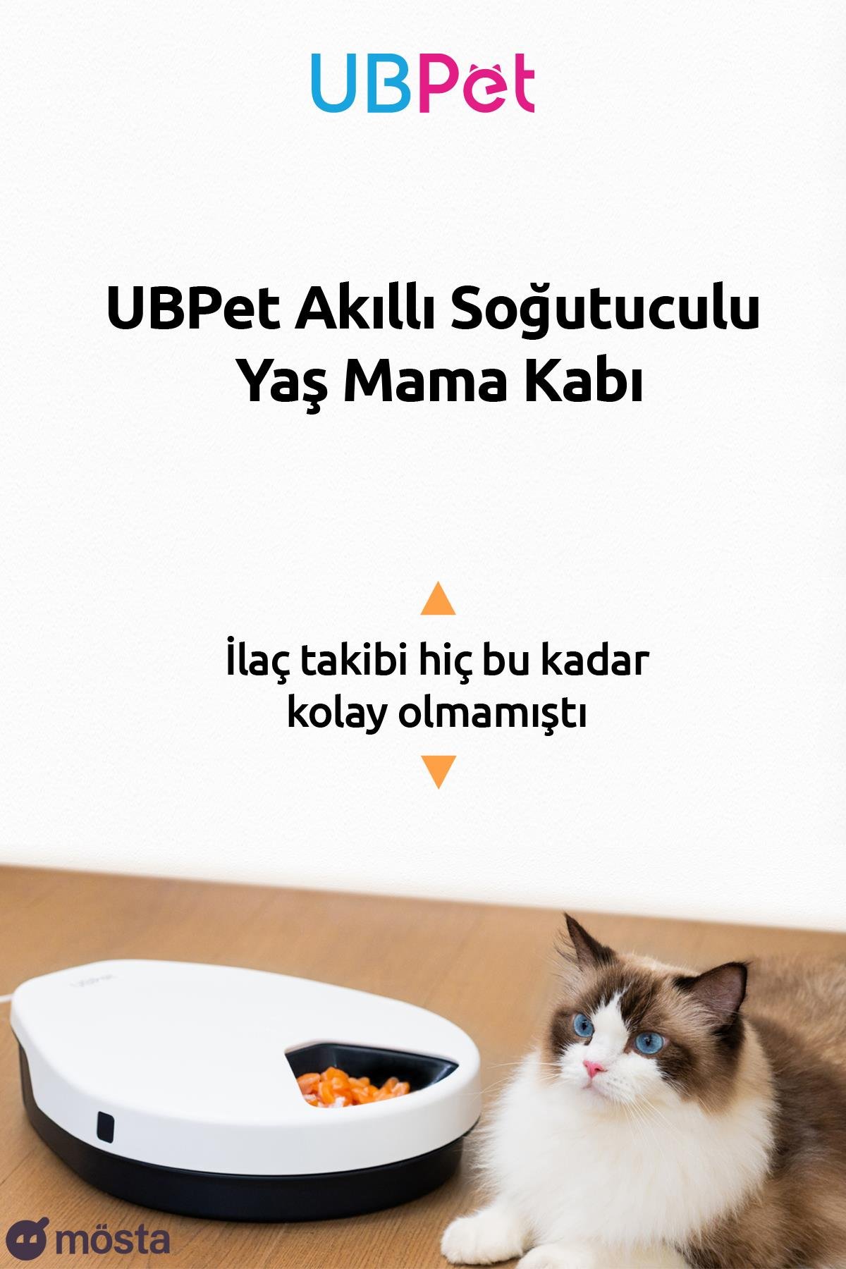 UBPet Akıllı Soğutuculu Yaş Mama Kabı
