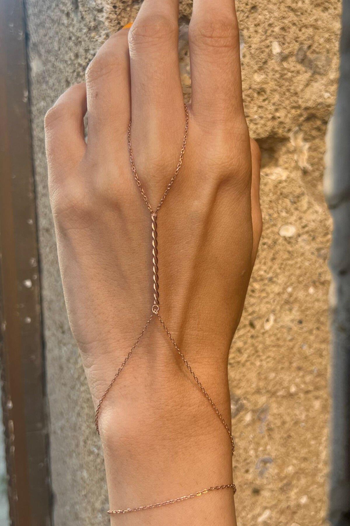 Burgu Model Gümüş Şahmeran By-7480