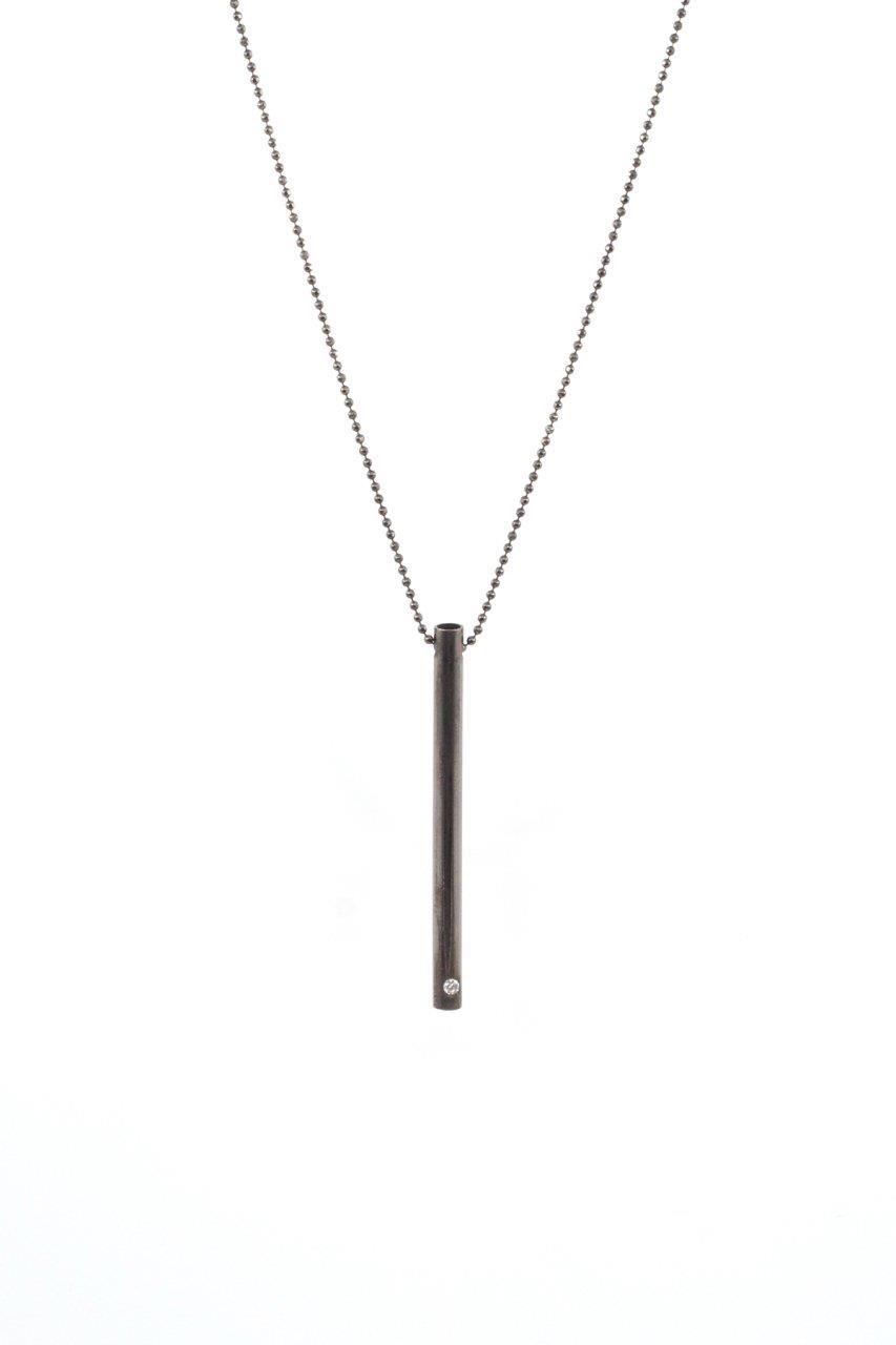 Çubuk Gümüş Kolye Ucu By-5072