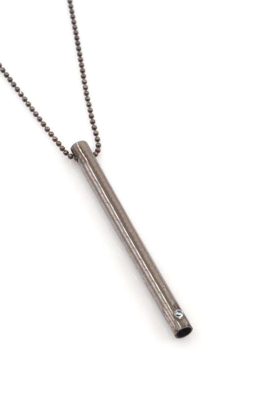 Çubuk Gümüş Kolye Ucu By-5072