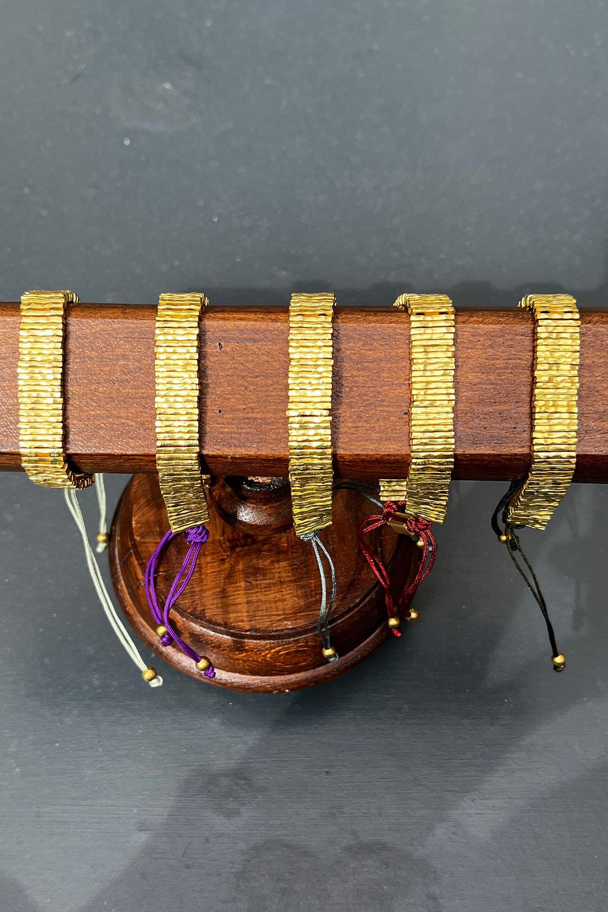 Çubuk Model Bronz Bileklik By-8120