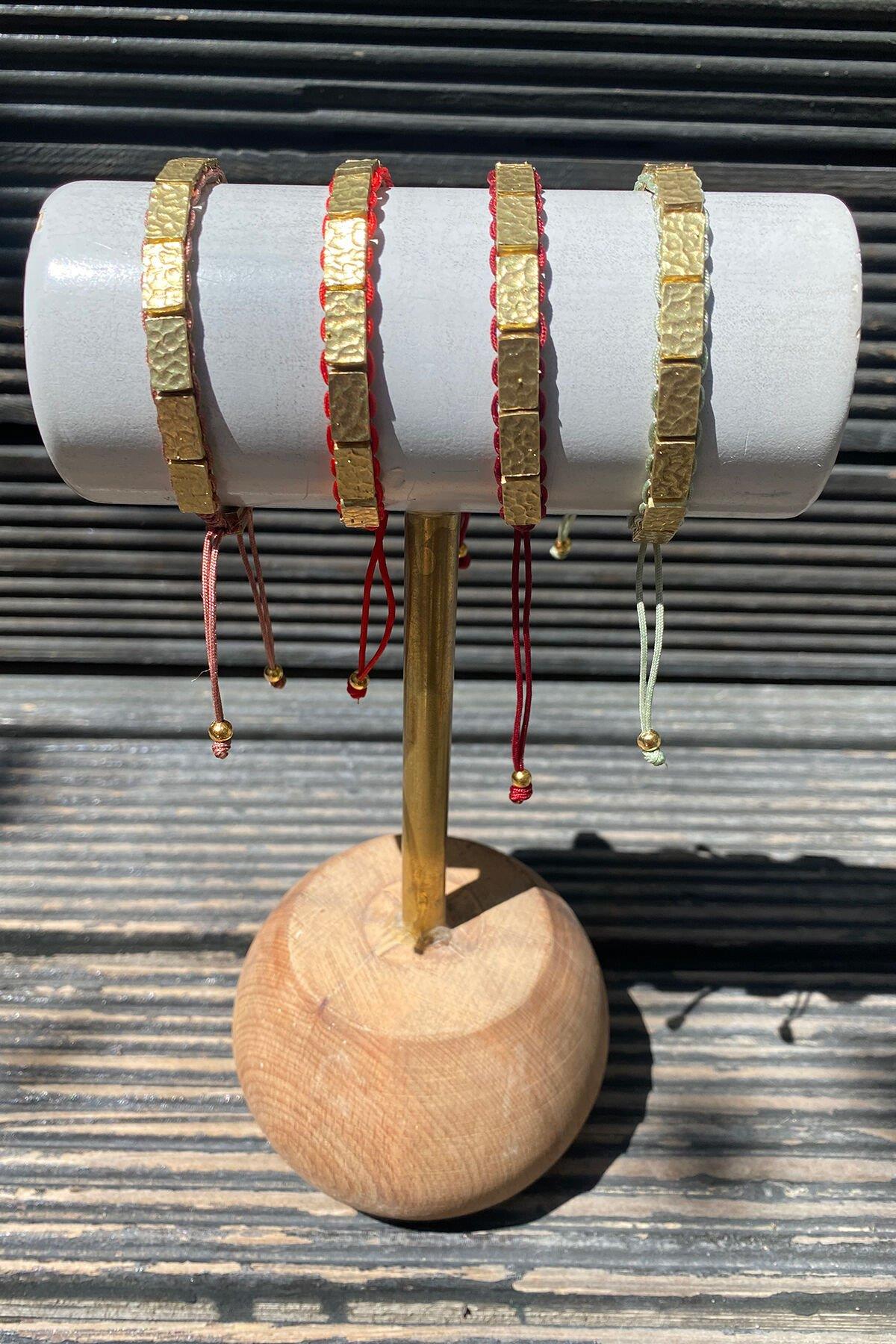 Dikdörtgen Pul Model Bileklik By-5607