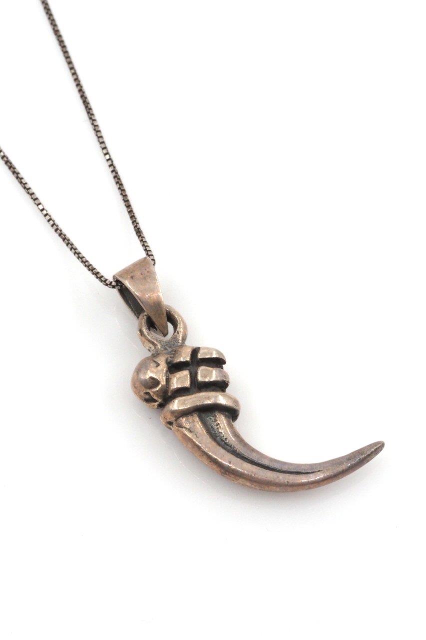 Diş Gümüş Kolye Ucu By-5073