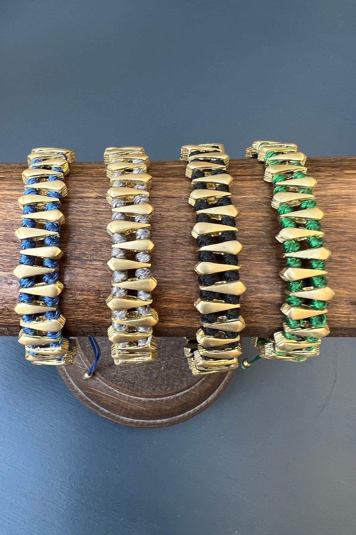 Düğümlü Bronz Bileklik By-6863