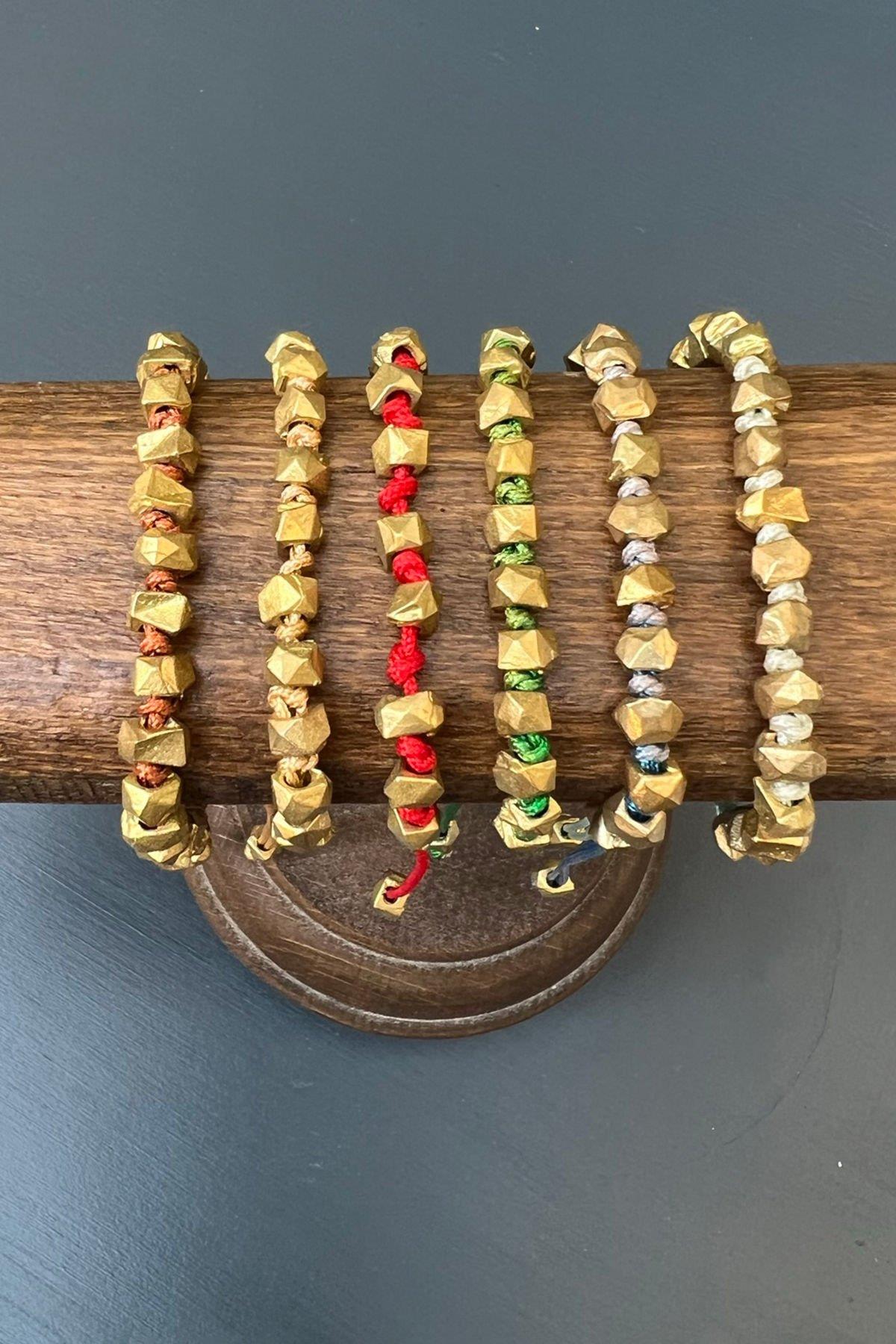 Düğümlü Bronz Bileklik By-6902