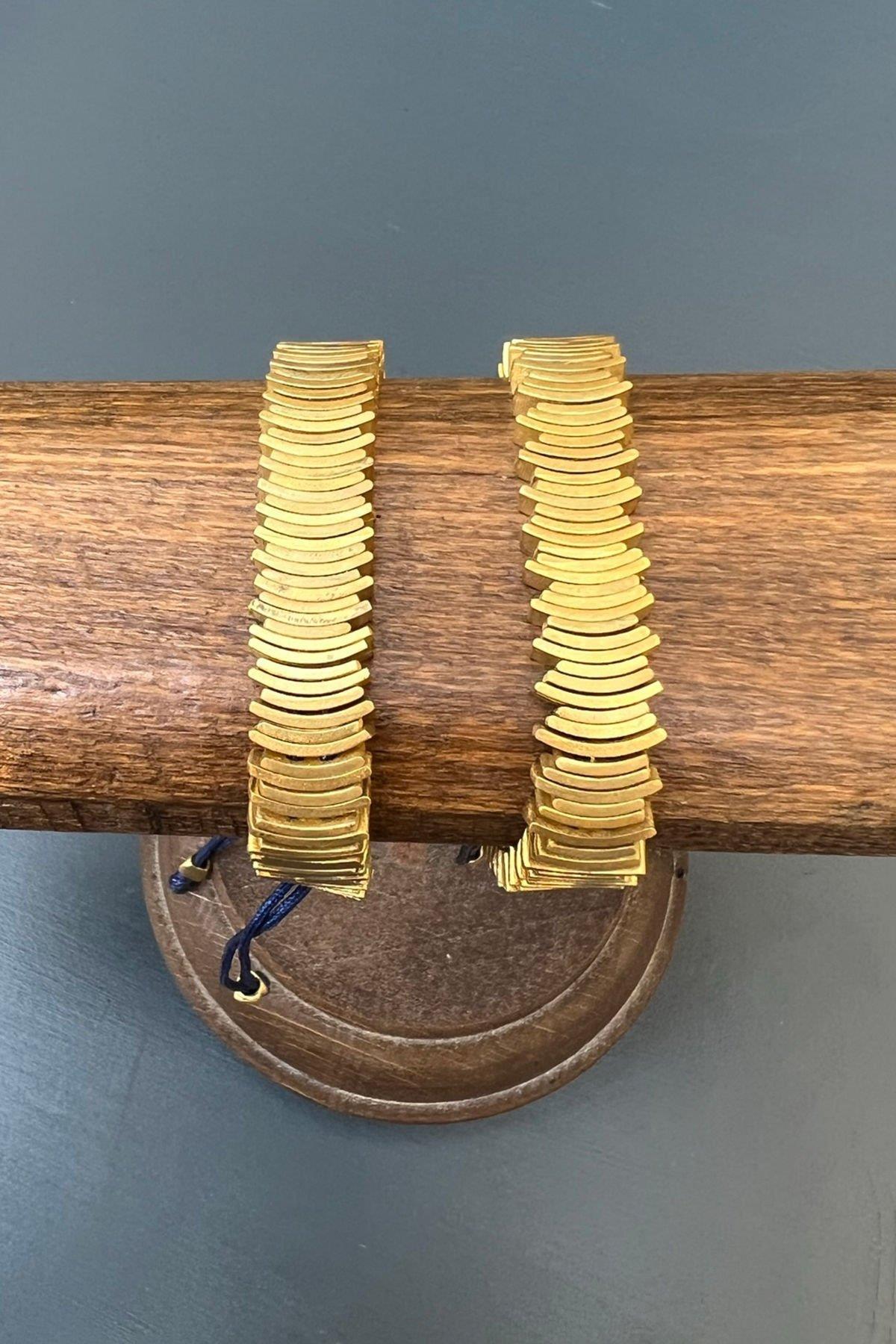 Düz Modern Bronz Bileklik By-6883