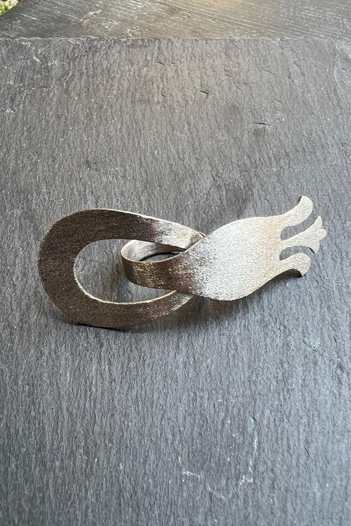 El İşi Gümüş Yüzük  By-5874