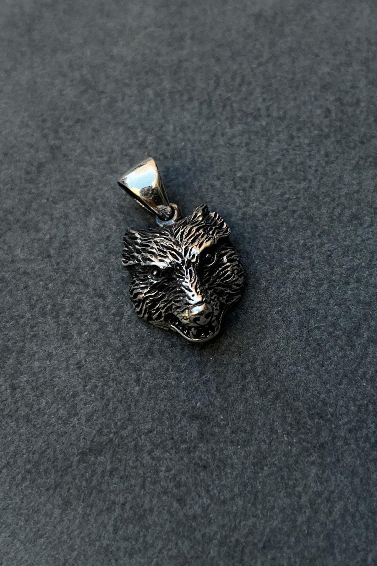 Gümüş Erkek Kolye Ucu By-8326