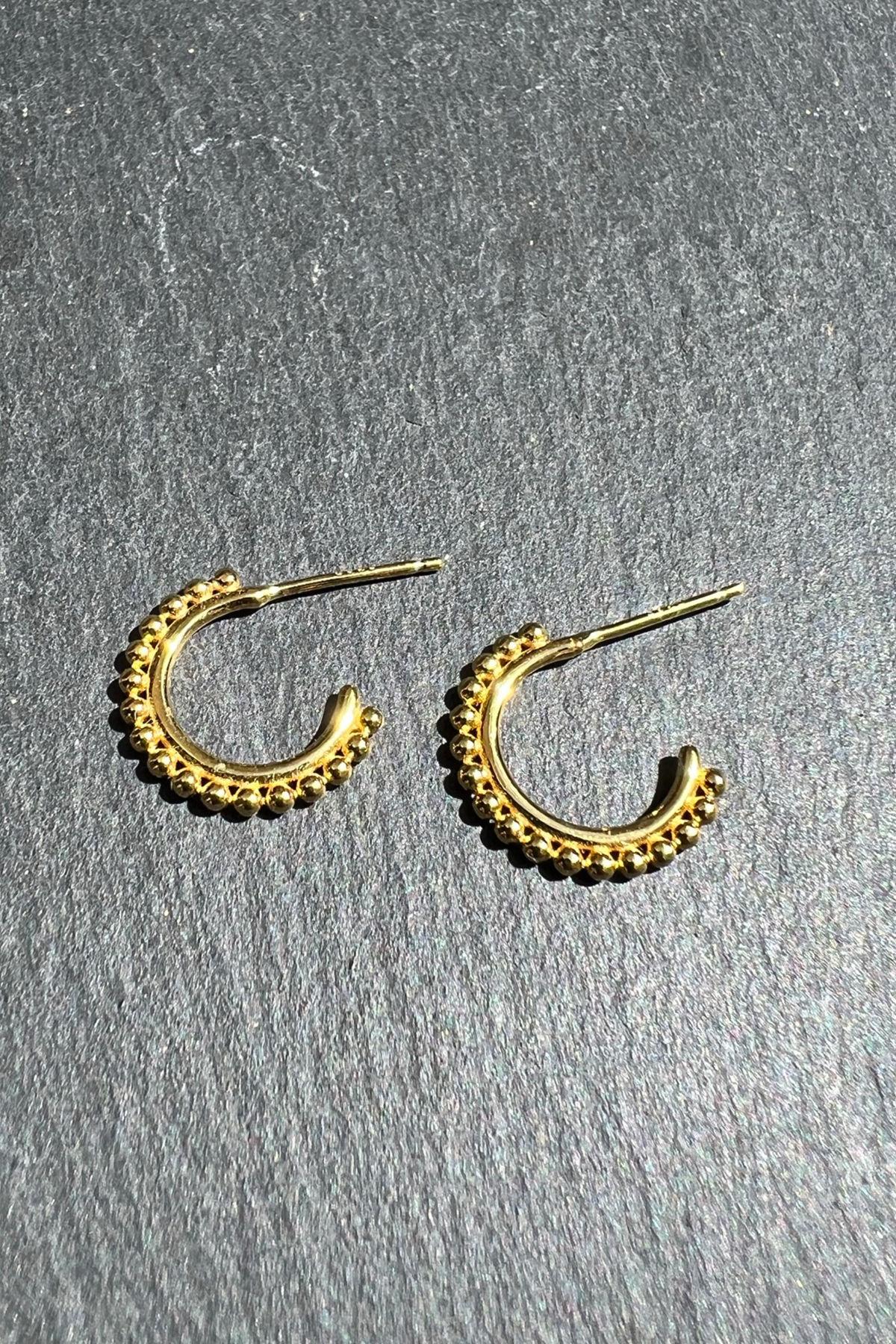 Gümüş Halka Küpe By-6003