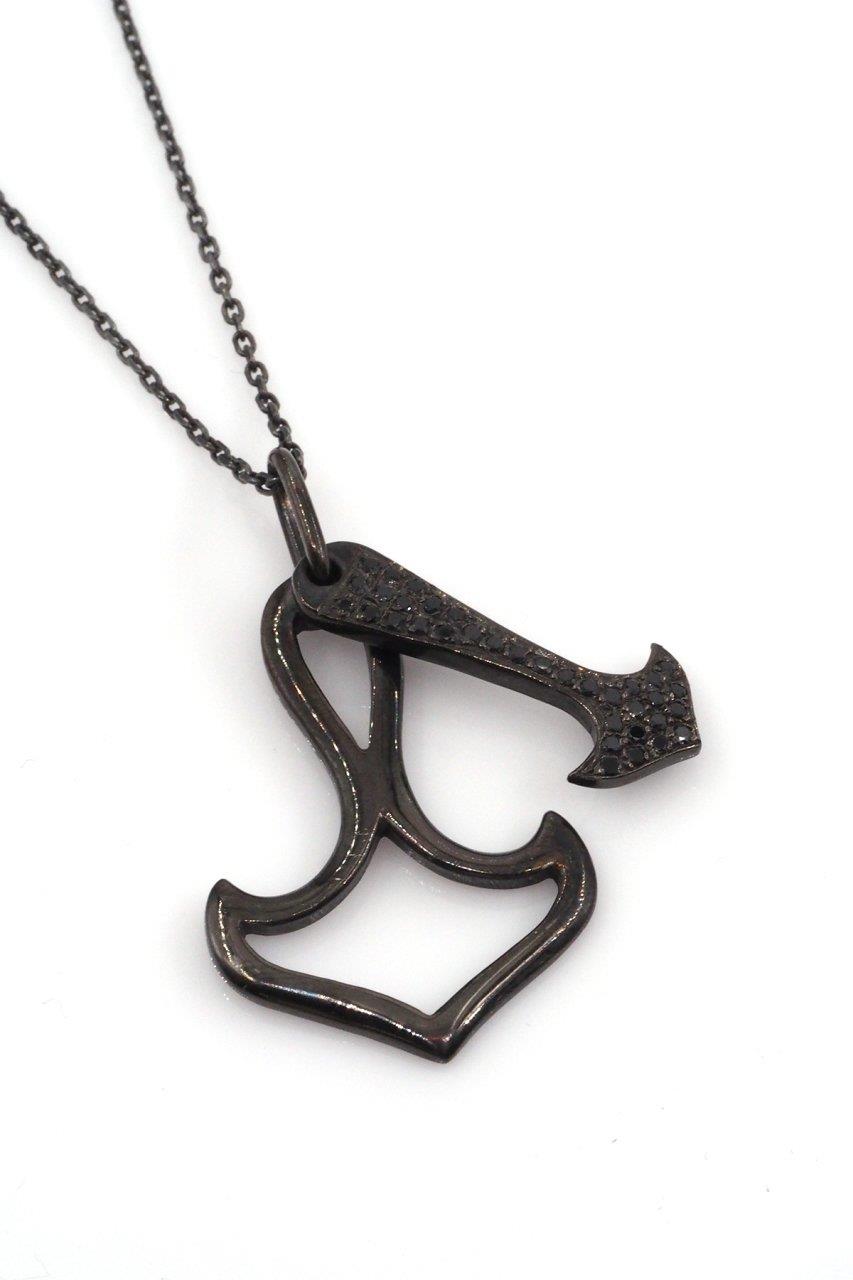 Gümüş Taşlı Kolye Ucu By-5050