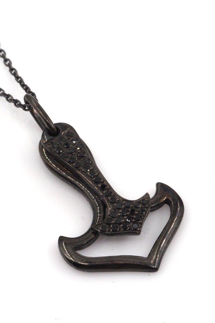 Gümüş Taşlı Kolye Ucu By-5050