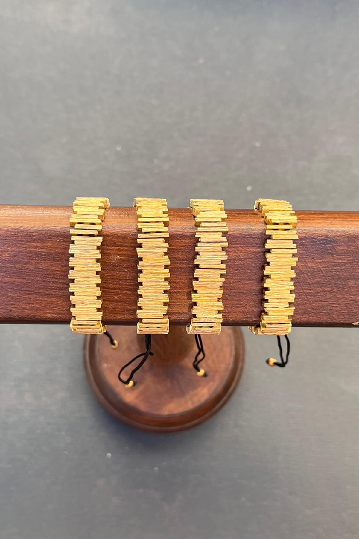 Kalp Atışı Model Bronz Bileklik (Küçük Boy) By-8830