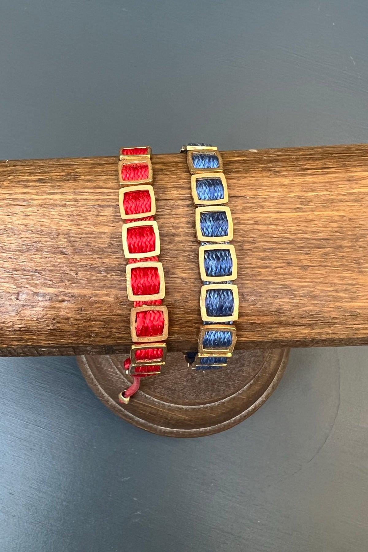 Kare Model Bronz Bileklik By-6870