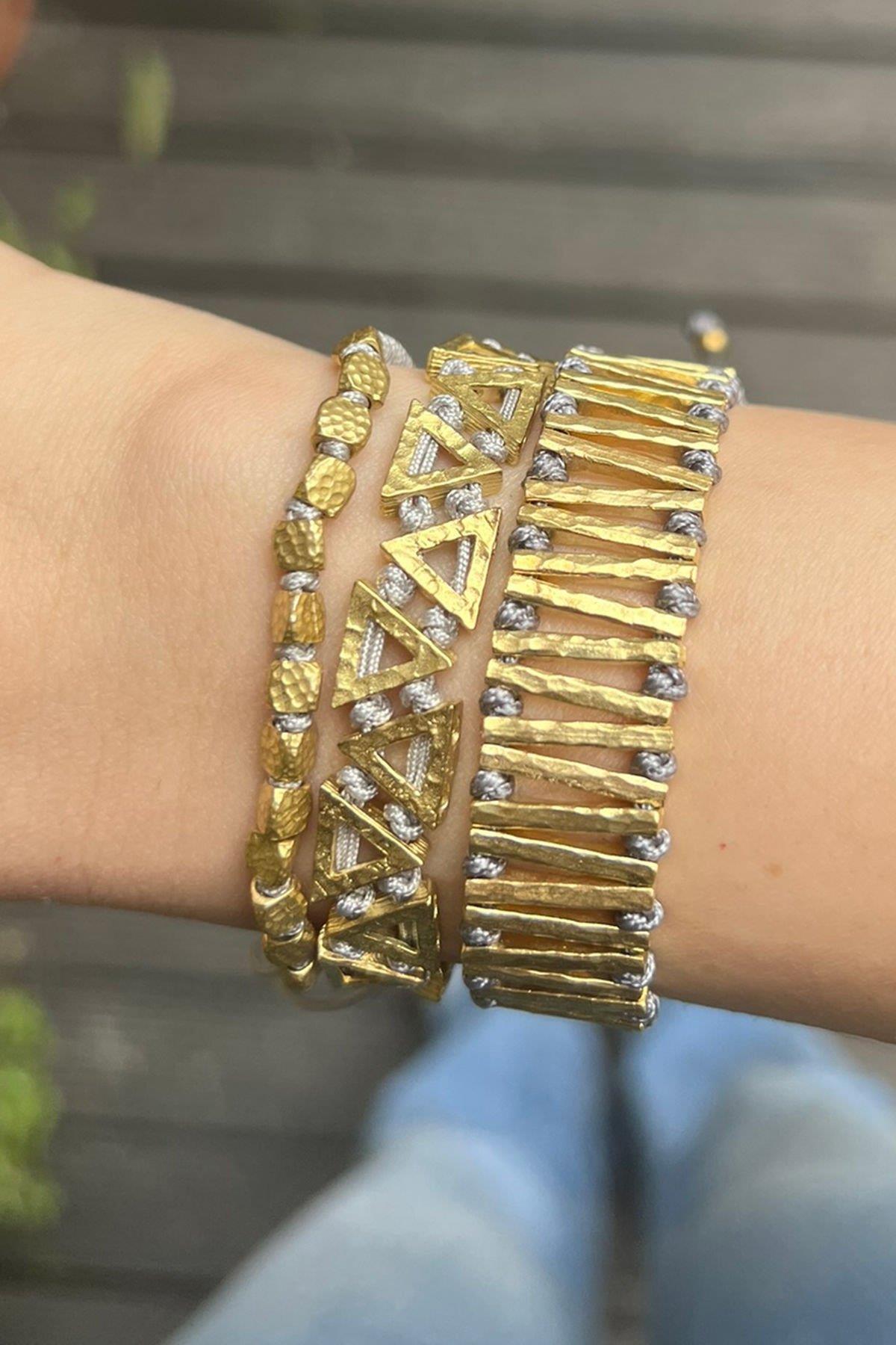 Kombin Bronz Bileklikler By-8266