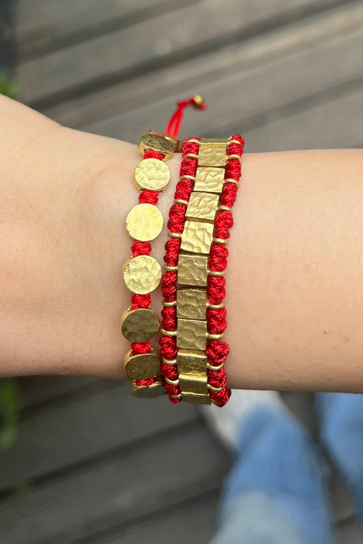 Kombin Bronz Bileklikler By-8269