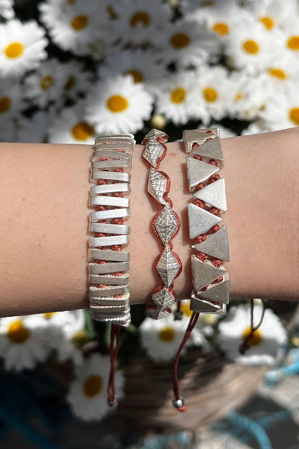 Kombin Bronz Bileklikler By-8295