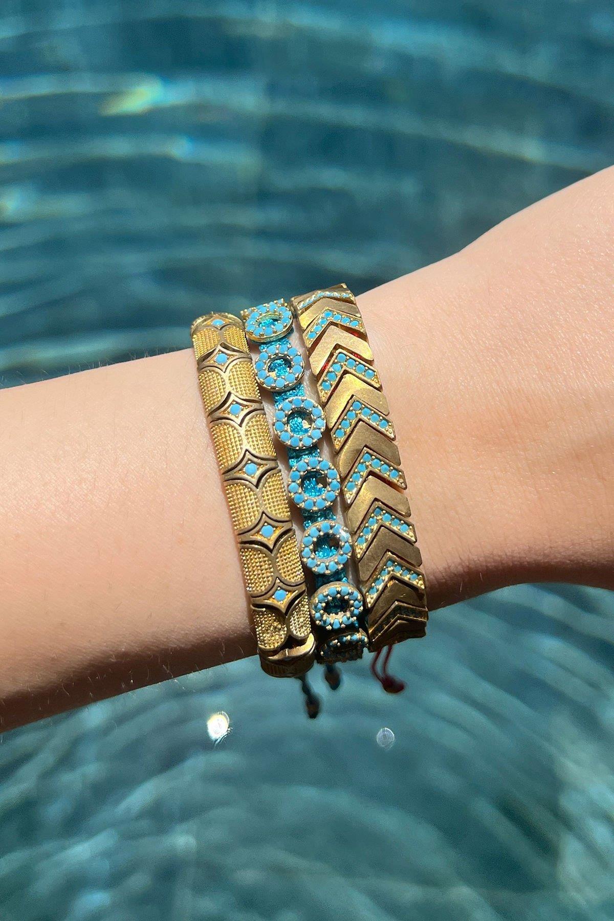 Kombin Bronz Bileklikler By-8420