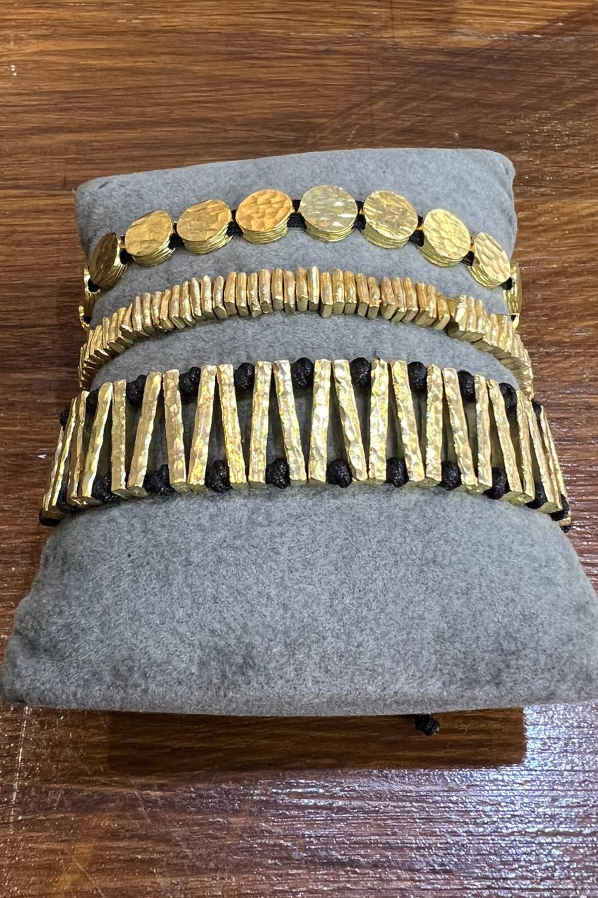 Kombin Bronz Bileklikler By-8863