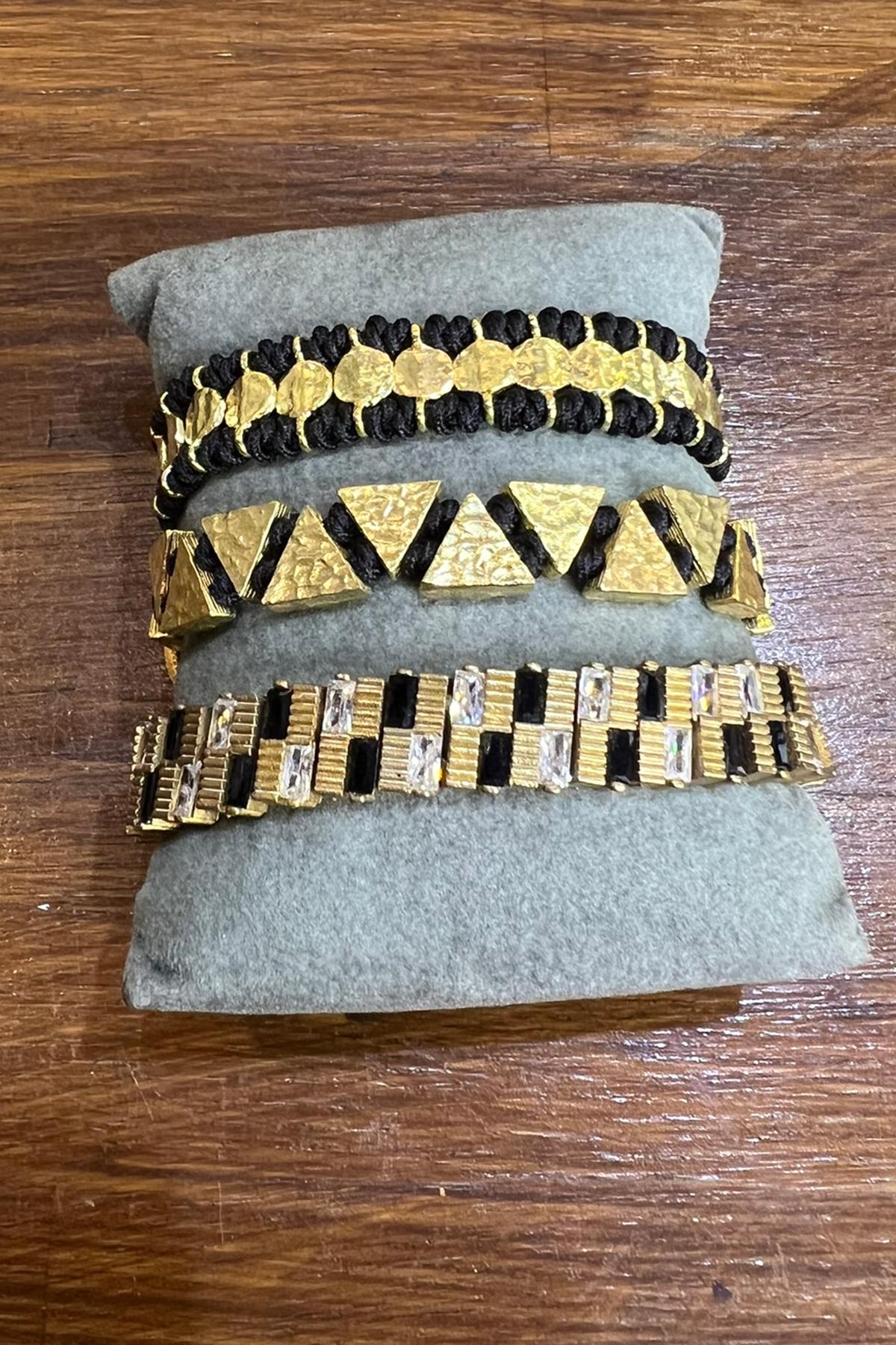 Kombin Bronz Bileklikler By-8875