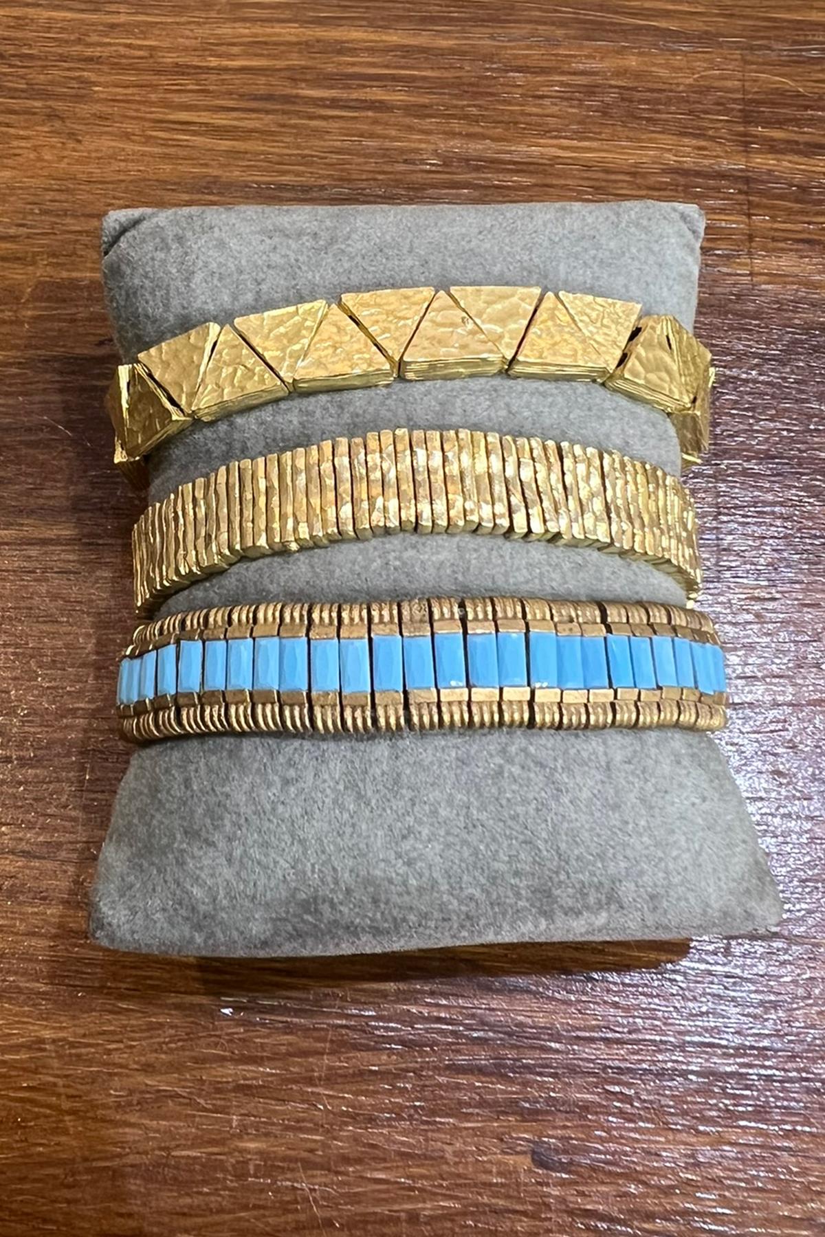 Kombin Bronz Bileklikler By-8877