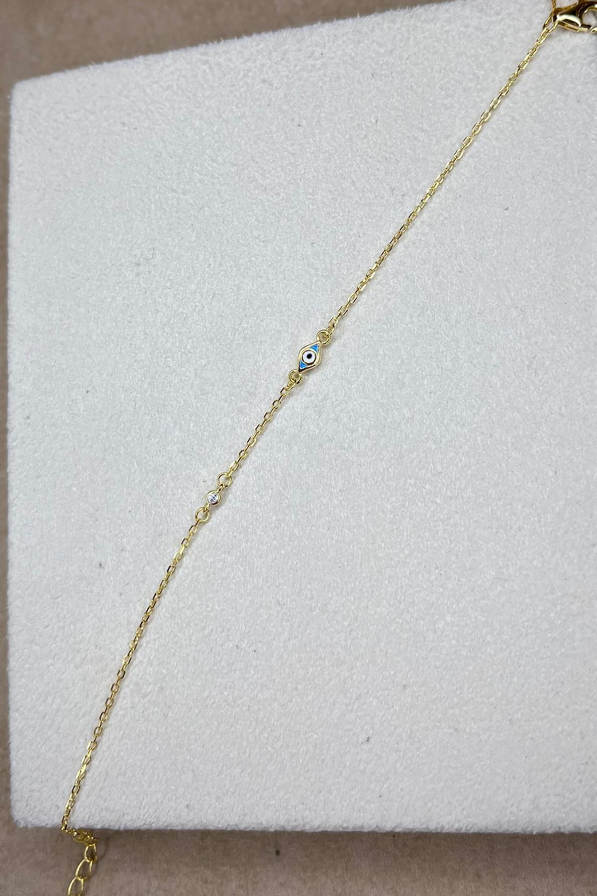 Minimal Balık Model Gümüş Bileklik By-8985