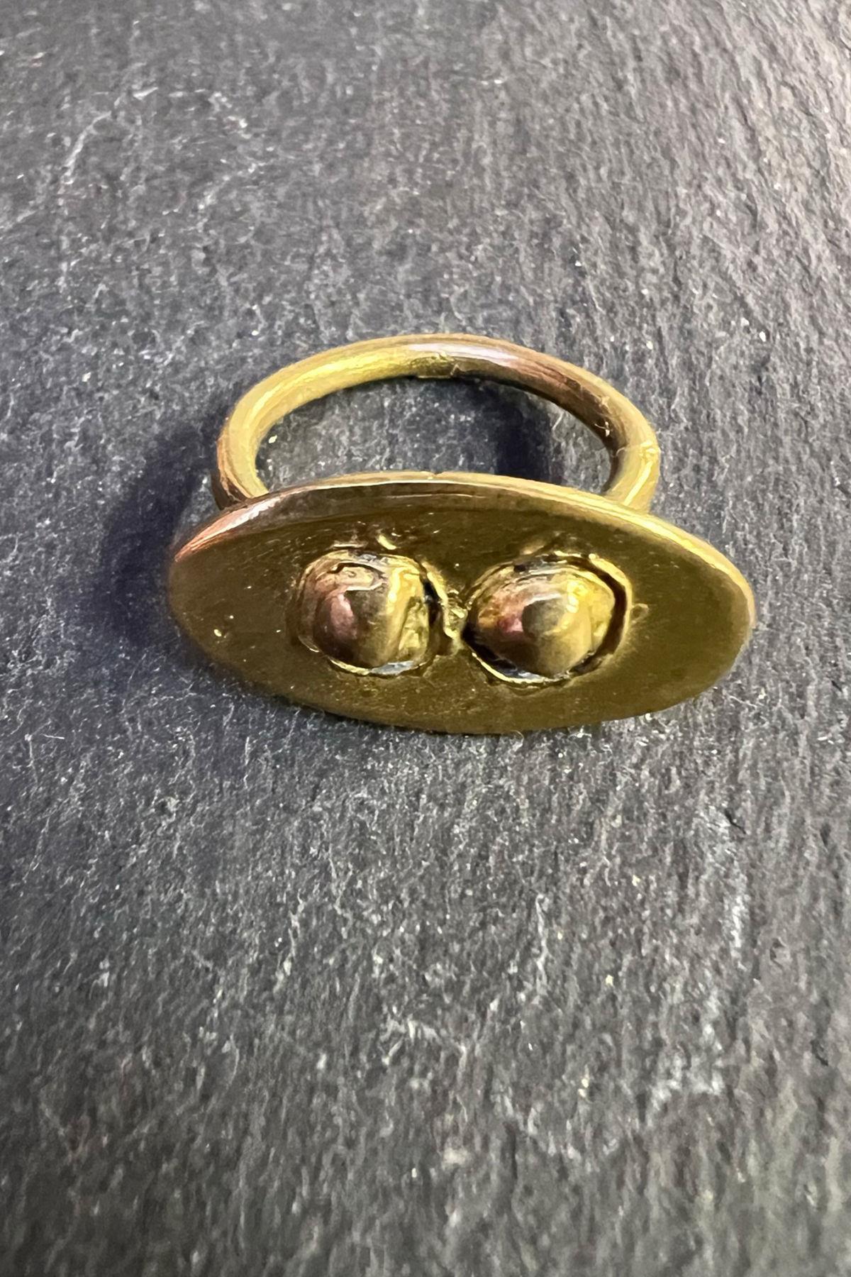 Oval Gümüş Yüzük By-6427