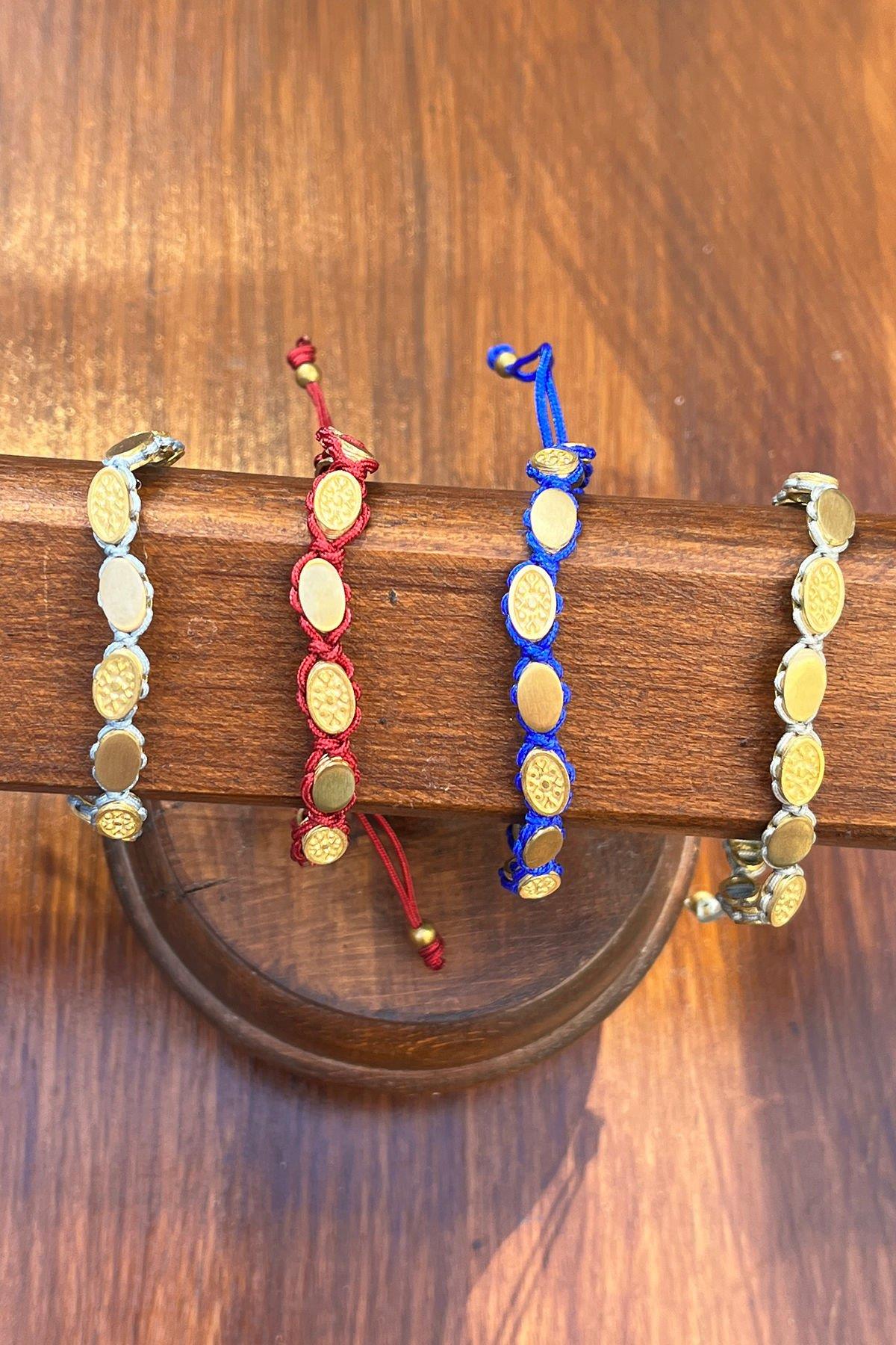 Oval Model Bronz Bileklik By-8093