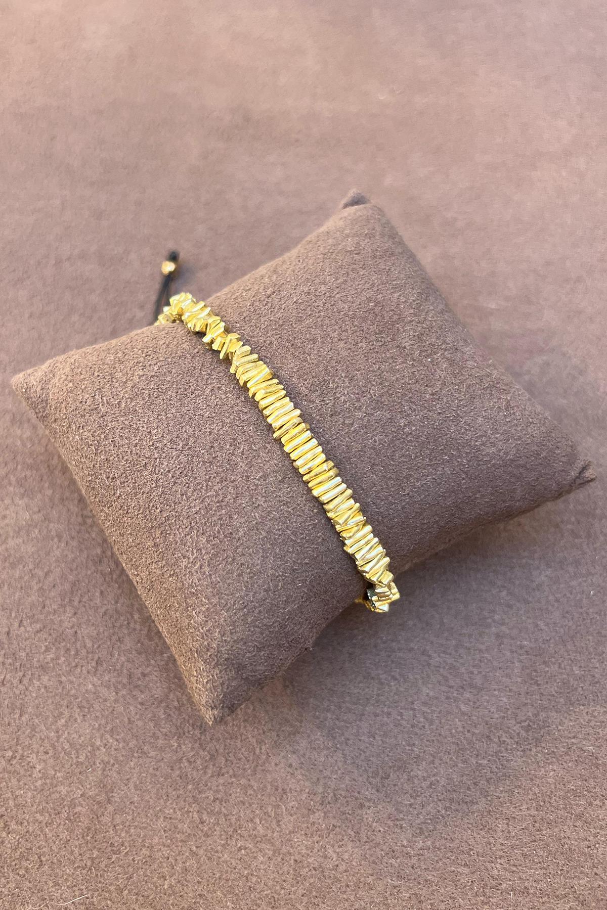 Parçalı Bronz Bileklik By-5578