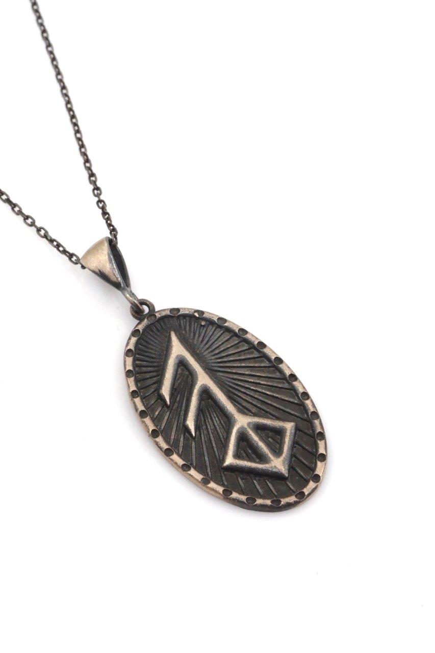 Sembol Gümüş Kolye Ucu By-5066