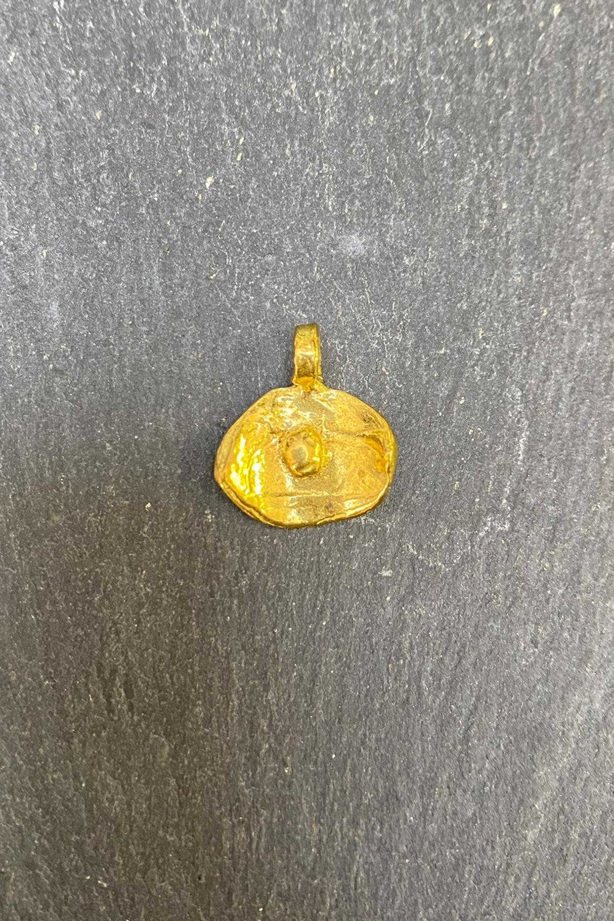 Yuvarlak Bronz Kolye Ucu By-6212