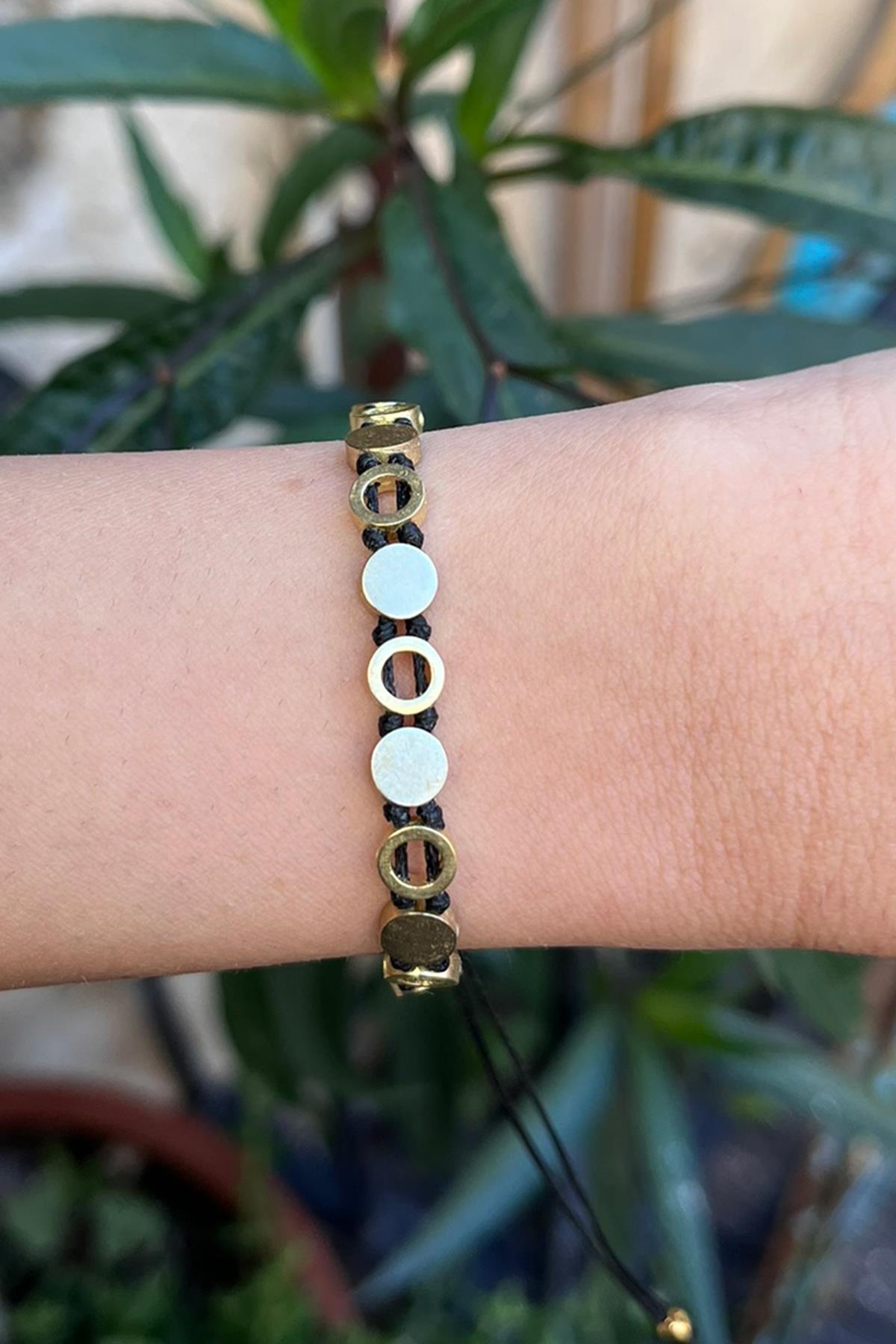 Yuvarlak Model Bronz Bileklik By-8885